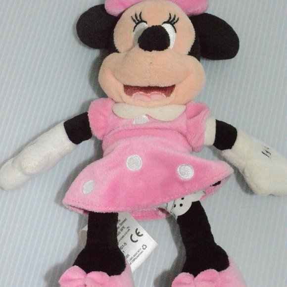 Disney Store Minnie Mouse Plush Bean Bag Plush Toy - Picture 6 of 8